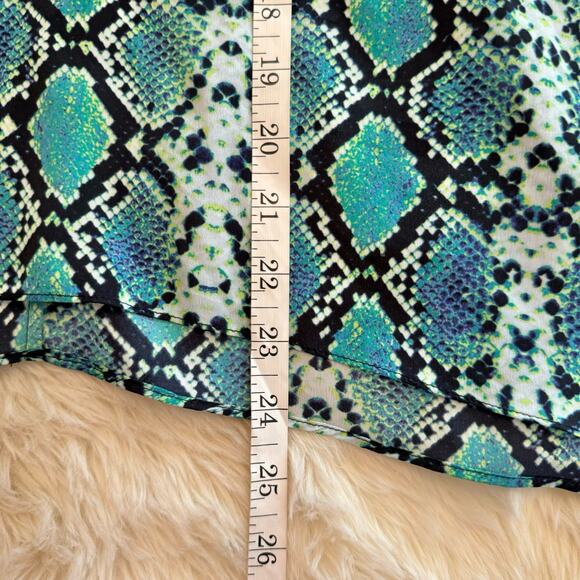 BCBGMAXAZRIA Cutout Snake Print Tank Top XXS NWOT - Picture 10 of 11